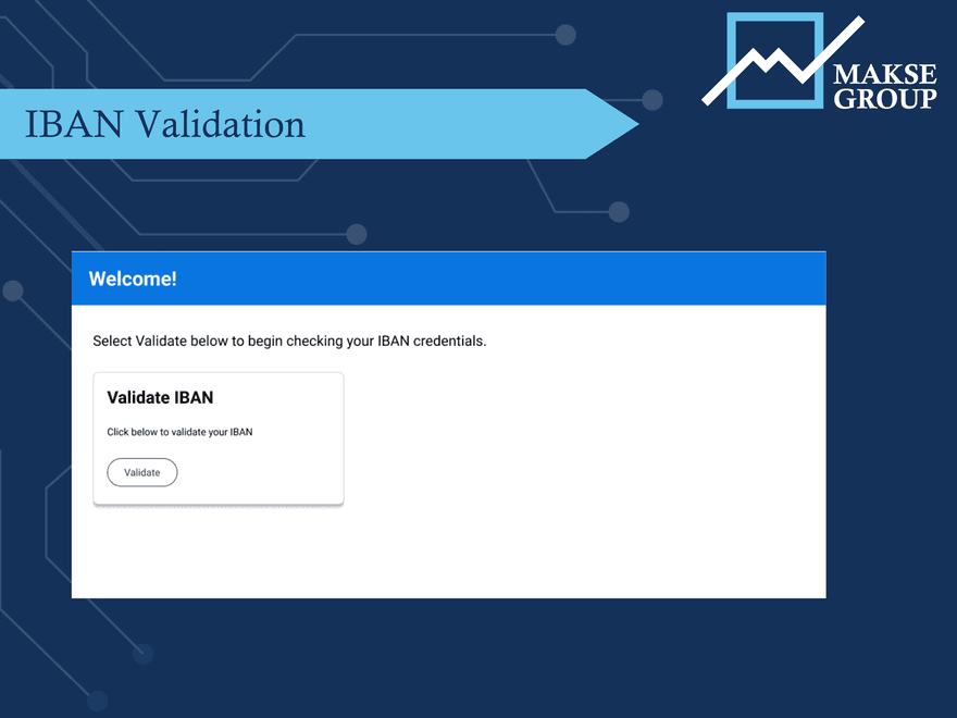 IBAN Validation screenshot 3